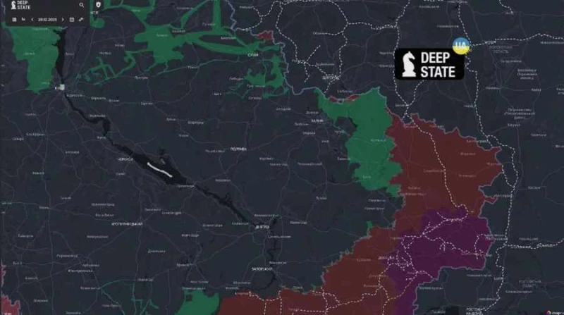 DeepState: През 2025 г. Русия е превзела 4000 кв. км. украинска територия