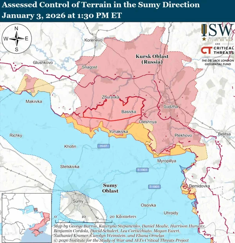 ISW: Руснаците провеждат настъпателни операции в няколко направления, ВСУ постигат успехи на фронта