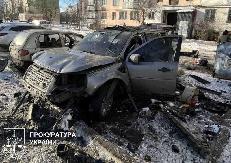 Експлозия на кола в Киев, полицията е квалифицирала случая като терористична атака