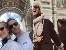 Жената на Бойко Кръстанов с доста провокативна фотосесия като бременна