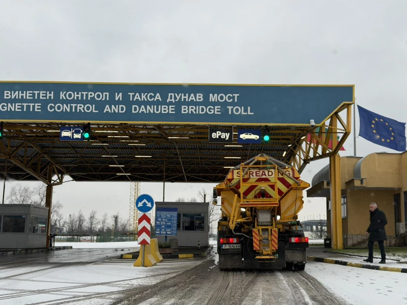 Проходими при зимни условия са пътищата по републиканската пътна мрежа в Русенска област