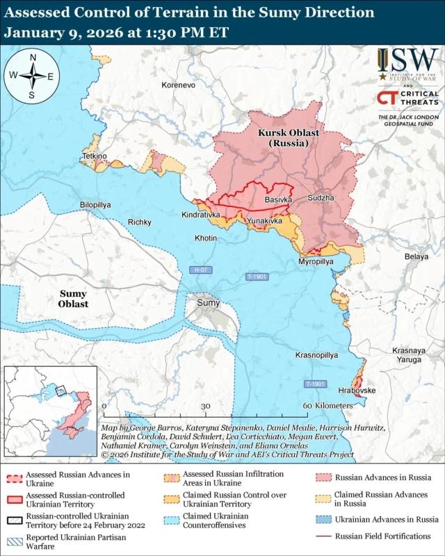 ISW: ВСУ отблъскват руски офанзиви край Гуляйполе и Купянск
