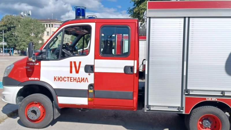 Оранжерия изгоря при пожар в село Баланово