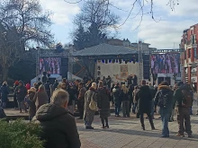 Центърът на Пловдив се превърна в голяма открита сцена