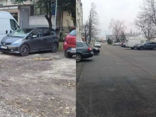 Кално петно в Пловдив се превърна в хубав паркинг
