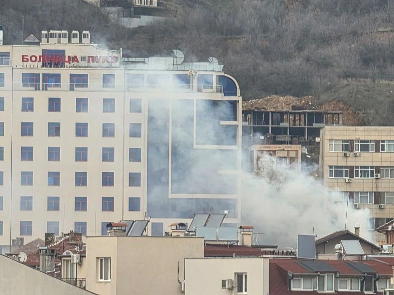 Голям пожар в Благоевград!