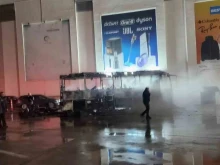 Автобус от България се запали в митническата зона на "Капъкуле"