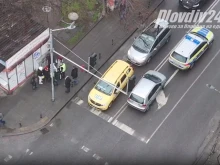 Инцидент с пешеходец в центъра на Пловдив