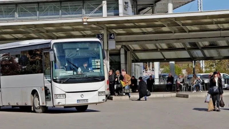 БСП с позиция за казуса с автогара "Север"