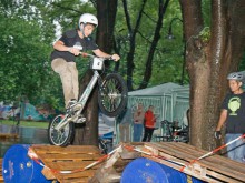 Шествие с колела по Главната на Велофест 2011
