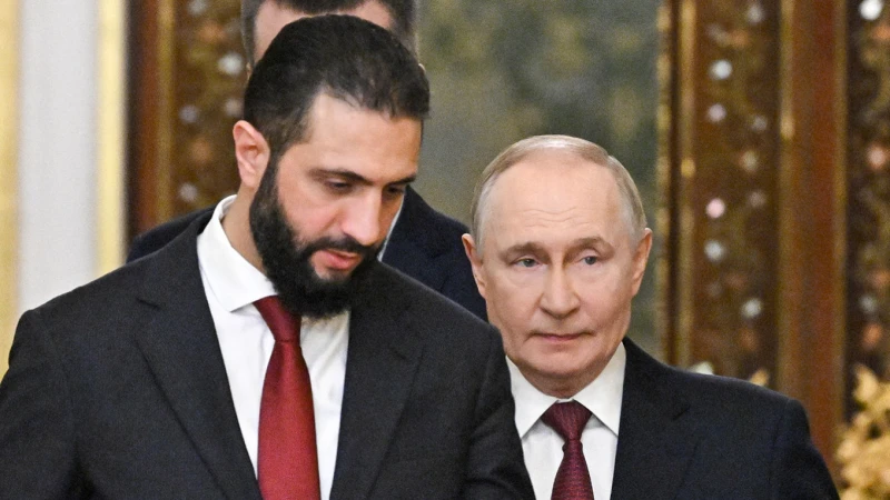 Песков отговори на въпрос дали Путин и Аш Шараа са обсъждали екстрадицията на Башар Асад