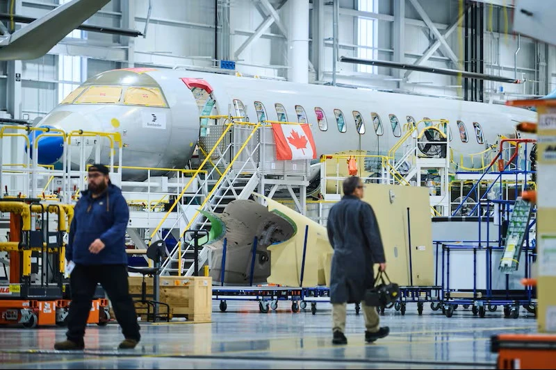 ��� ������� ������� �� ���������� �������� Bombardier, a ����� ������� � ���� ����