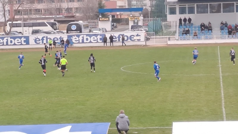 Черноморец (Бургас) победи с 3:0 Несебър в контрола