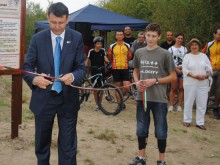 Георги Титюков преряза лентата за откриването на "Велопарк Пловдив“
