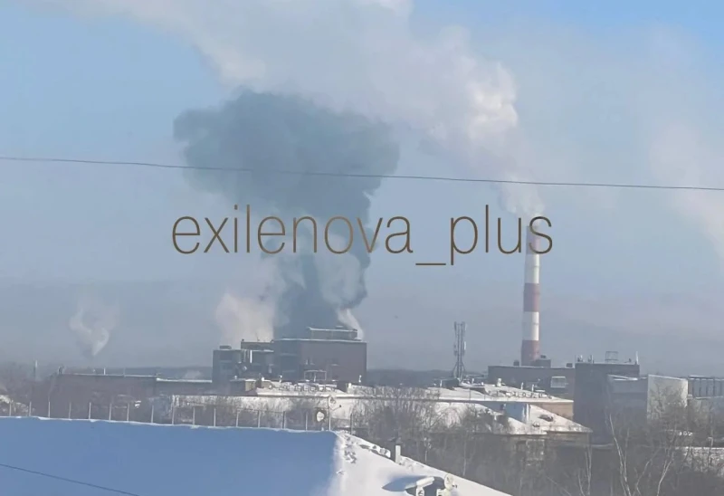Гори нефтопреработвателният завод на "Лукойл" в Коми