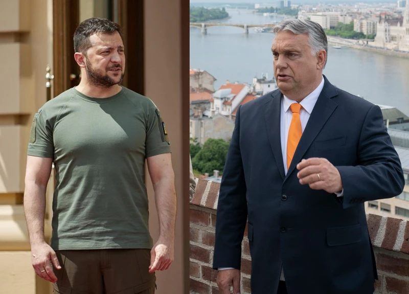 Зеленски: Благодарение на Украйна, Орбан може да мисли как да уголеми корема си, а не армията си