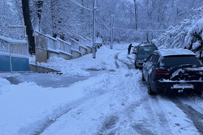 Зимната обстановка в Плевен е тежка