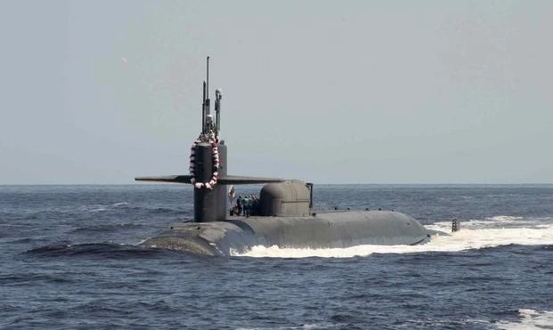 Американската подводница "Джорджия", способна да носи 154 крилати ракети Tomahawk, достигна Кипър
