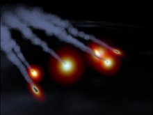 Любителски видеозапис показа падащия към Земята сателит 