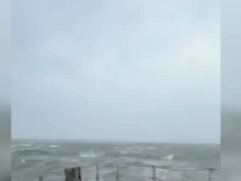 ВМС показаха кадри от огледа на потъналия кораб край Маслен нос