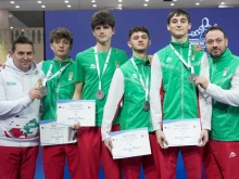 Сабльорите на България са втори отборно на Европейското