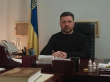 "Четири години, откакто Путин превзе Киев за три дни. Това говори много за нашата съпротива": Зеленски се обърна към народа от бункера в Киев