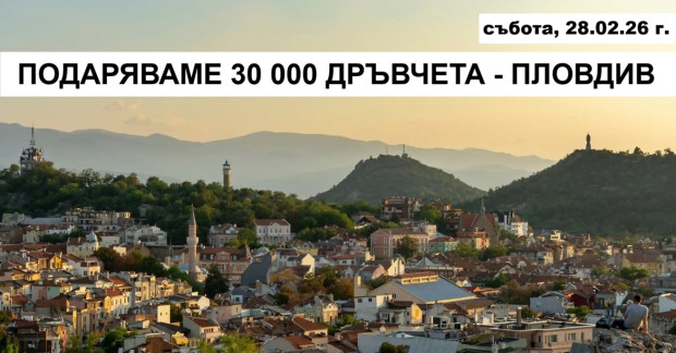 Гората бг ще подари 30 хиляди плодни медоносни и паркови дръвчета