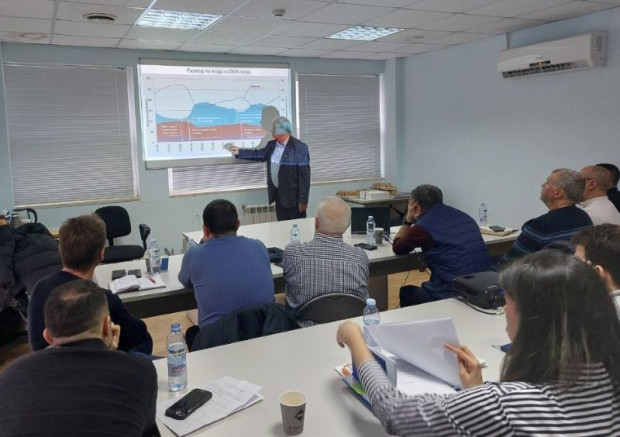 На територията на Пречиствателната станция за отпадъчни води ПСОВ –