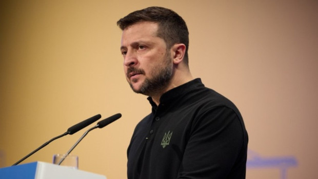 Президентът Володимир Зеленски говори за резултатите от срещите с лидерите