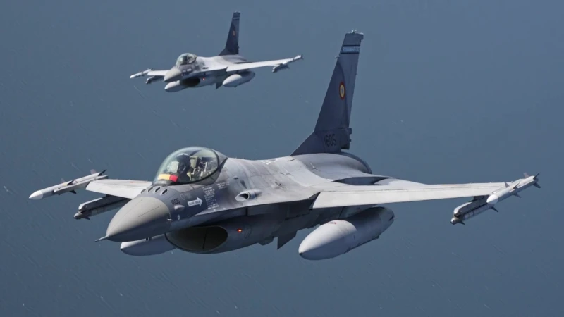 Румъния вдигна изтребители F-16 заради дрон, навлязъл във въздушното и пространство