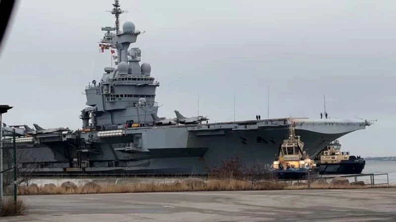 Швеция прехвана руски дрон, насочващ се към френски самолетоносач