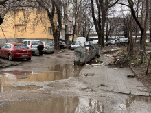 Три улици в "Северен" в Пловдив на практика престават да функционират след всеки по-силен дъжд