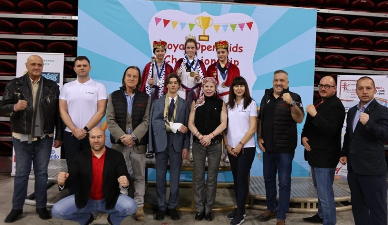 Царското семейство на България награди победителите в Royal Kids Open