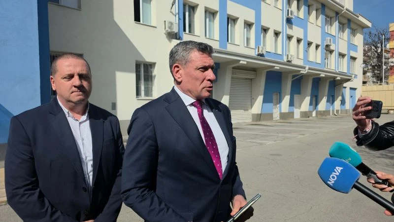 Новият шеф на ОДМВР – Благоевград встъпи в длъжност! Представи го лично главният секретар на МВР Георги Кандев