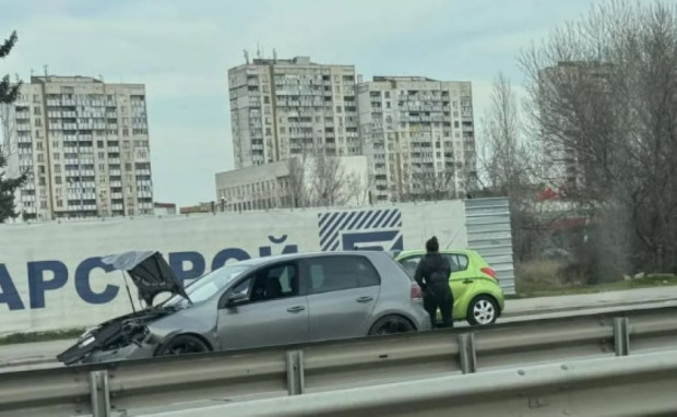 Голямо задръстване на бул Цариградско шосе в София заради катастрофа  Според