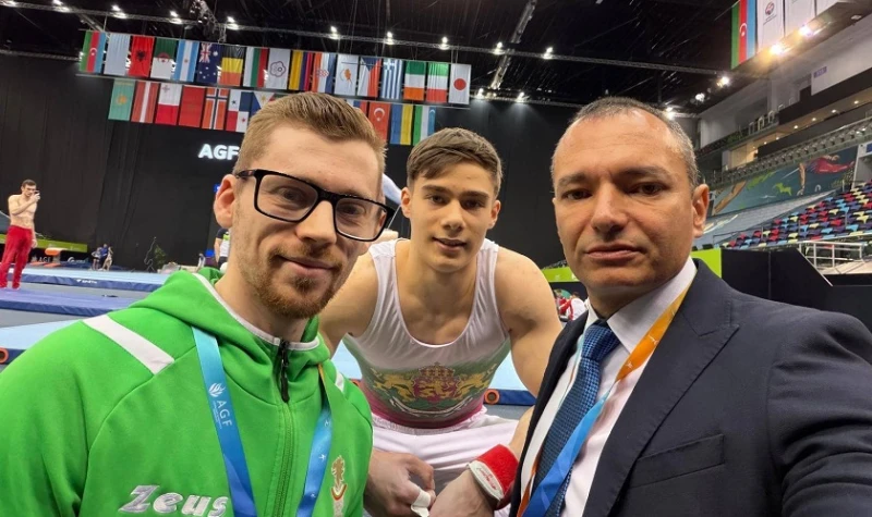 Български талант стигна до финала на Световна купа по спортна гимнастика в Баку