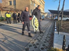 Служители на МВР в Кюстендил почетоха загиналите при изпълнение на дълга