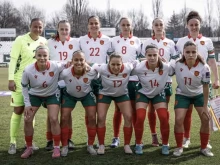 Женският национален отбор по футбол разгроми Гибралтар