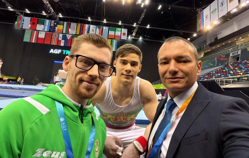 Блестящ Давид Иванов с първо злато от Световната купа