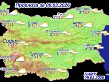 Старт на седмицата със слънце и температури до 15 градуса