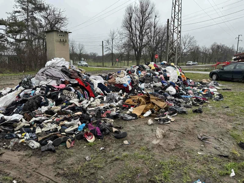 Нерегламентирано третиране на отпадъци от текстил, Екоинспекцията в Русе състави акт