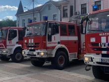 Лек автомобил изгоря на АМ "Струма" край Дупница