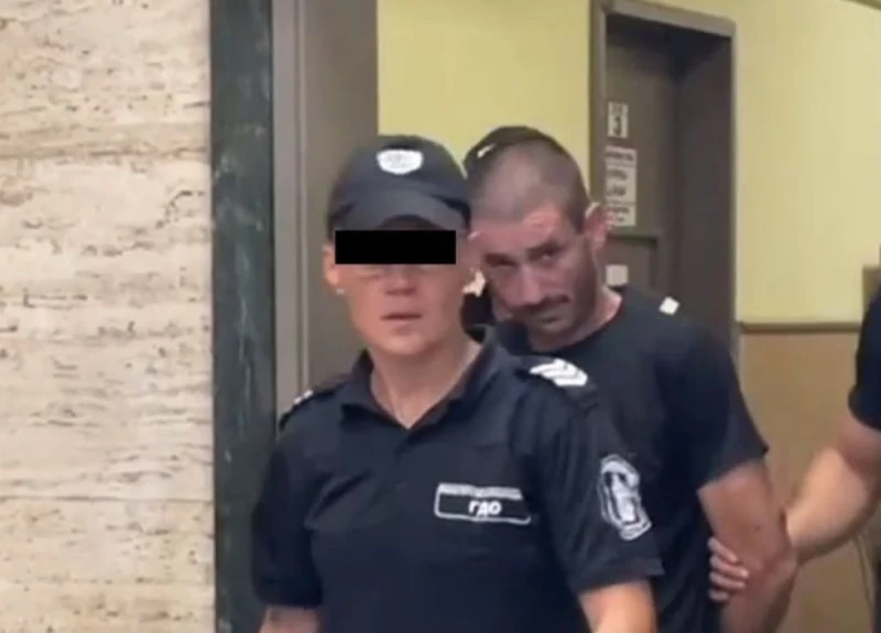 Жесток мъж влиза в затвора в Пловдив
