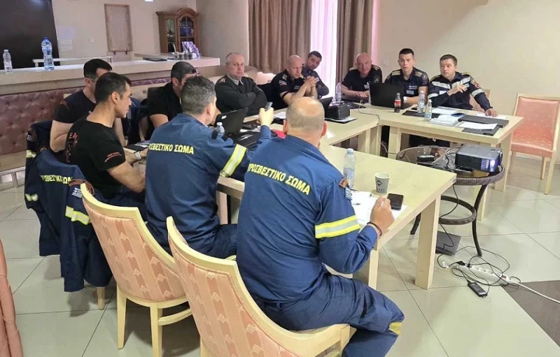 Пожарникари от Смолян участваха в среща по стратегически българо-гръцки проект в Благоевград