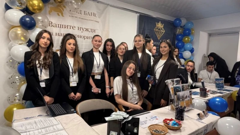 Панаир на учебно-тренировъчните предприятия "Учене чрез действие" се проведе в Благоевград