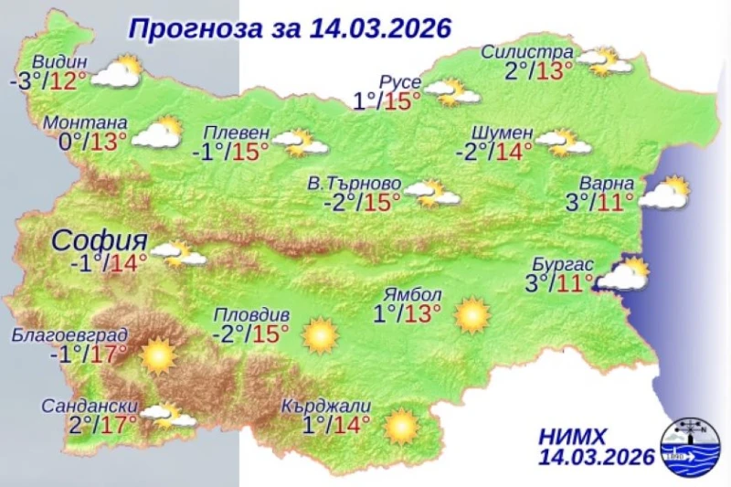 Сутрешни мъгли на места, но предимно слънчево в събота
