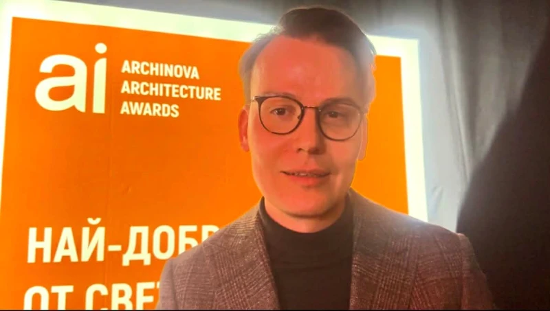Арх. Караджов след Archinova Arhitecture Awards 2025: Професията е трудна, но това е маратон, не е спринт