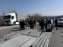 Протест блокира главния път Враца - Монтана