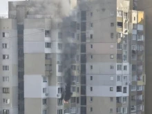 Пожар в блок в столичния квартал "Дружба"