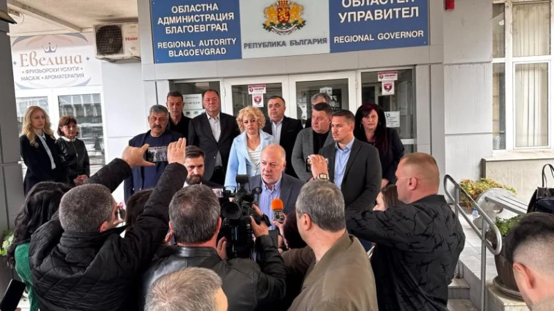 ГЕРБ-СДС също регистрира листата си в 1-ви избирателен район Благоевград за предстоящите парламентарни избори
